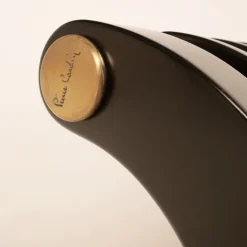 Pamono Vintage Bed in Wood and Brass by Pierre Cardin, 1980s Hot