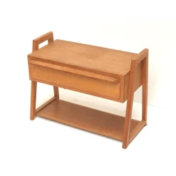 Pamono Vintage Bedside Chest of Drawers, 1970s New