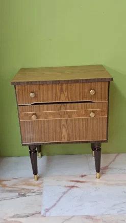 Pamono Vintage Bedside Table, 1950
