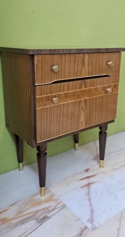 Pamono Vintage Bedside Table, 1950