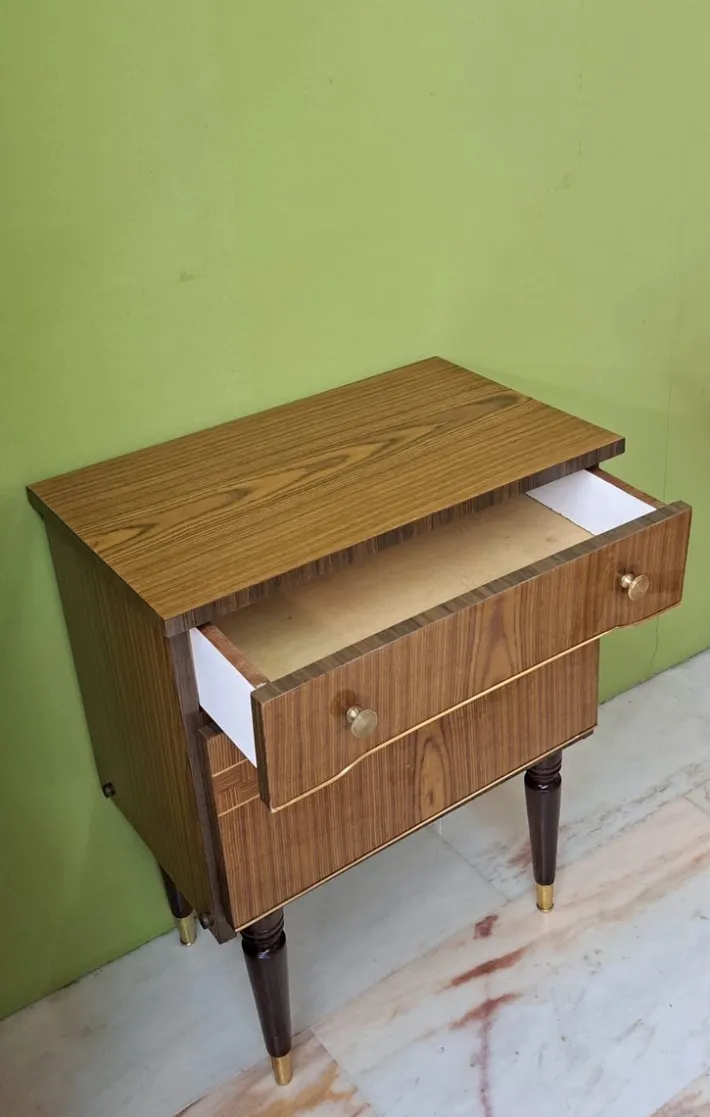 Pamono Vintage Bedside Table, 1950