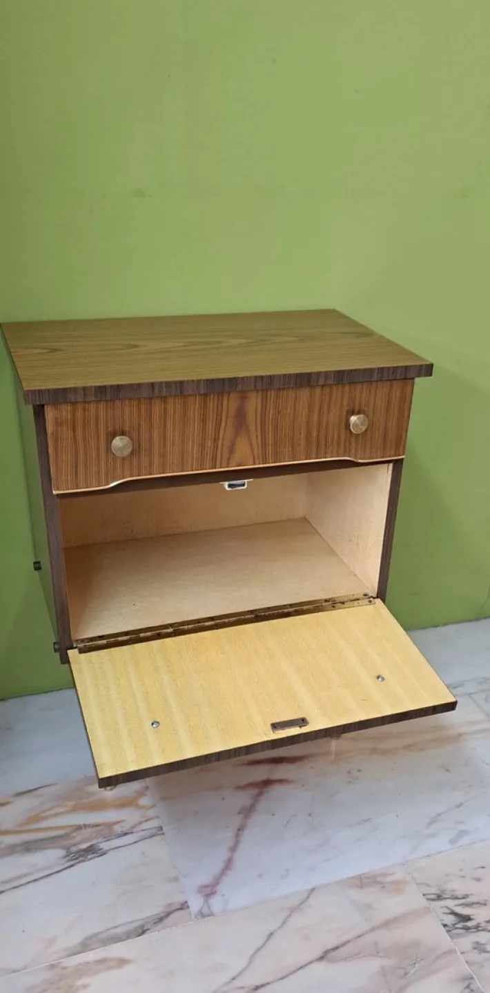 Pamono Vintage Bedside Table, 1950