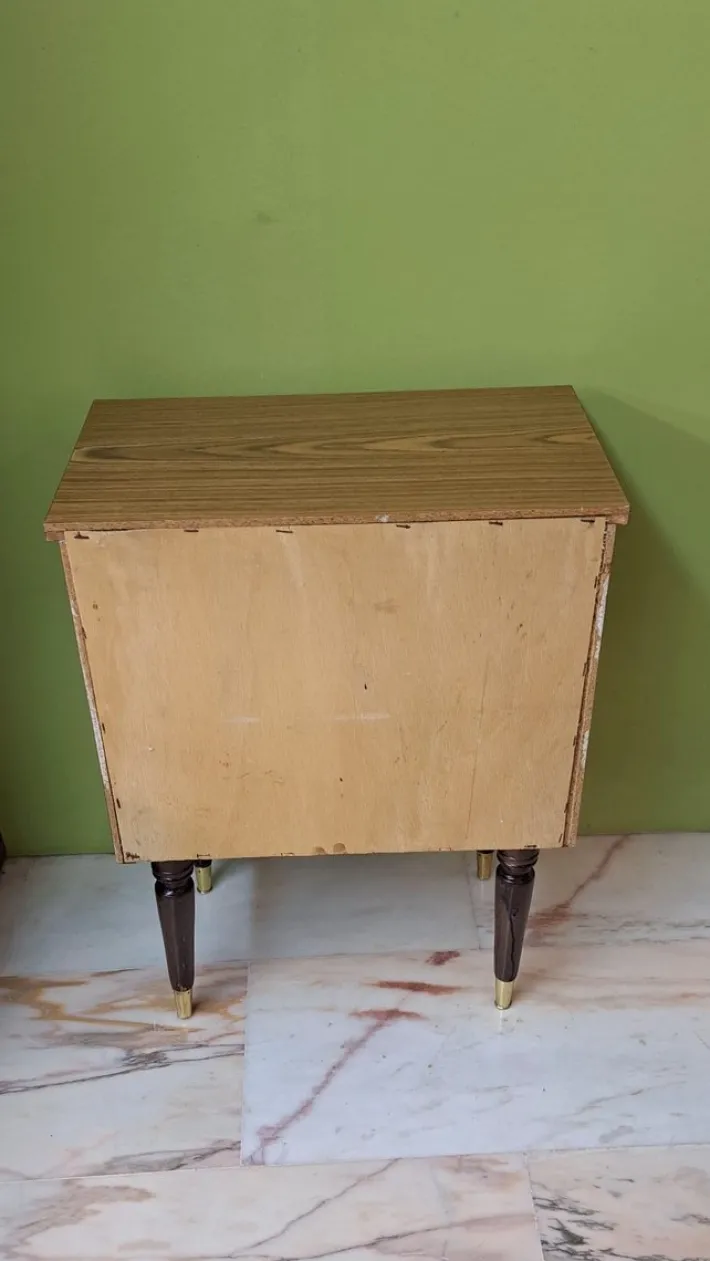Pamono Vintage Bedside Table, 1950