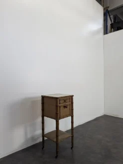 Pamono Vintage Bedside Table in Bamboo