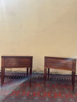Pamono Vintage Bedside Tables by Paolo Buffa, 1950s, Set of 2 Sale