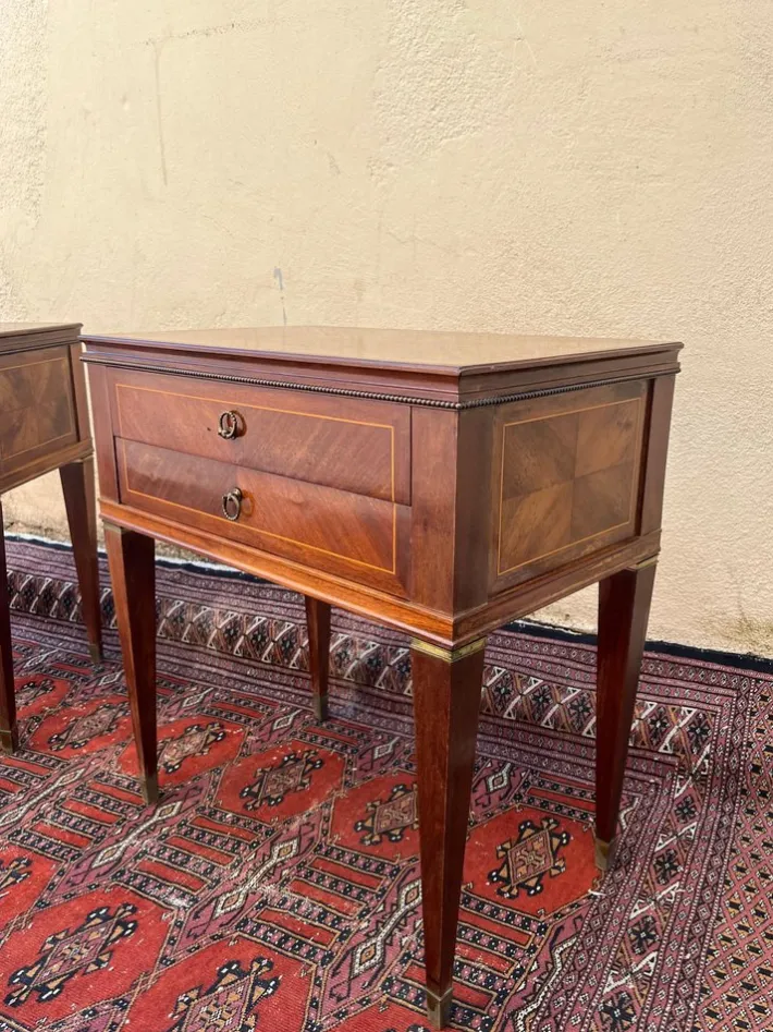 Pamono Vintage Bedside Tables by Paolo Buffa, 1950s, Set of 2 Sale
