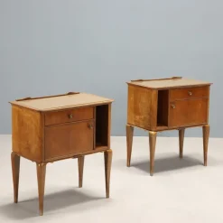 Pamono Vintage Bedside Tables, 1950s, Set of 2 Discount