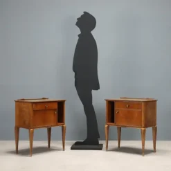 Pamono Vintage Bedside Tables, 1950s, Set of 2 Discount