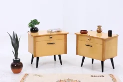 Pamono Vintage Bedside Tables, 1960s, Set of 2 Best