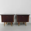 Pamono Vintage Bedside Tables, 1960s, Set of 2 Hot