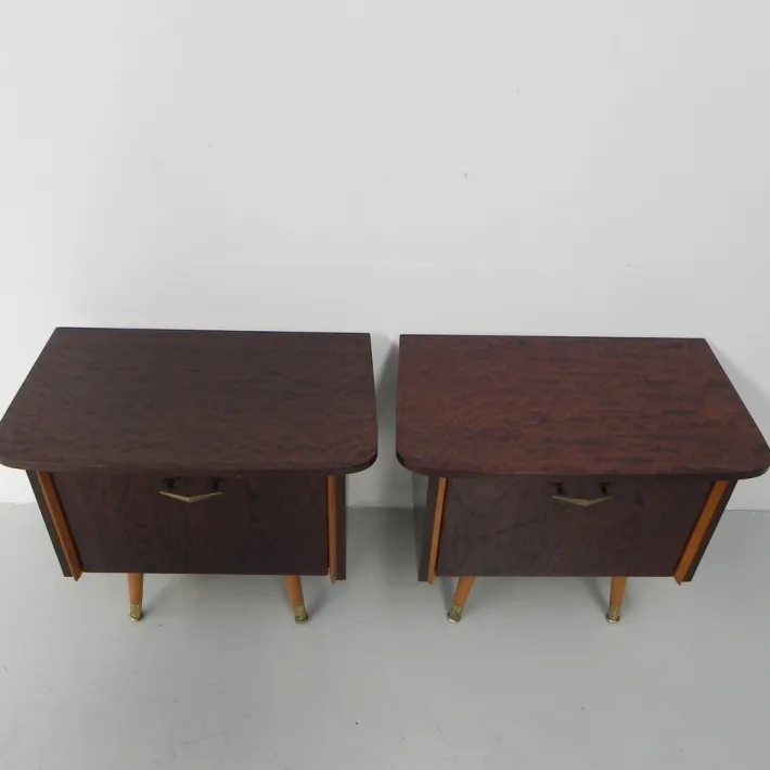 Pamono Vintage Bedside Tables, 1960s, Set of 2 Hot