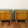Pamono Vintage Bedside Tables, 1950s, Set of 2