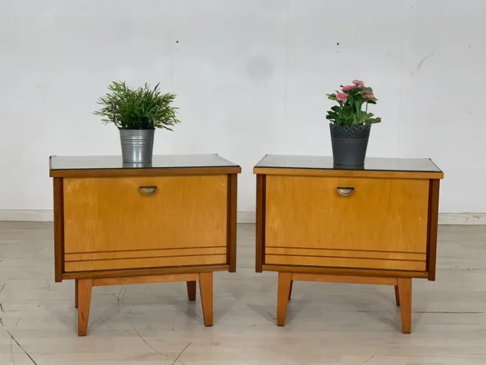 Pamono Vintage Bedside Tables, Set of 2 Clearance