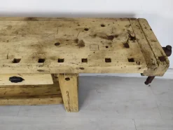 Pamono Vintage Beech Worktable, 1920s Outlet