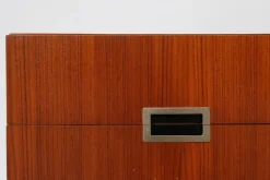 Pamono Vintage Belgian Teak Veneer Nightstand, 1950s Hot