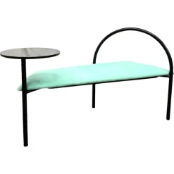 Pamono Vintage Bench in Metal, 1980 Discount