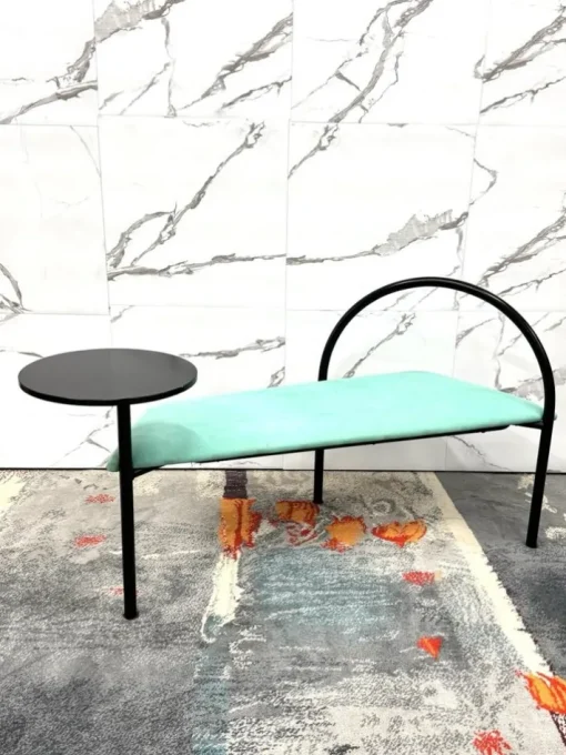 Pamono Vintage Bench in Metal, 1980 Discount