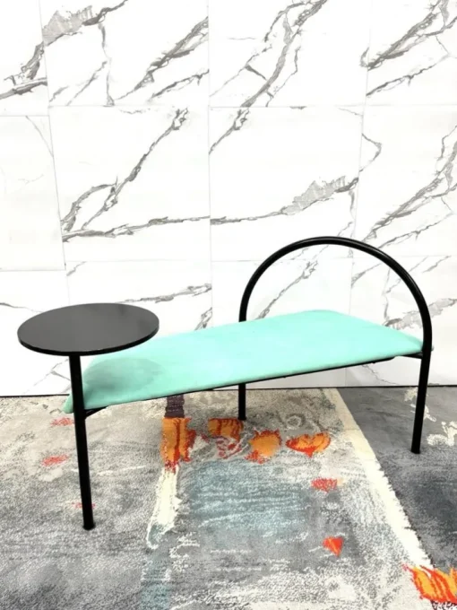 Pamono Vintage Bench in Metal, 1980 Discount