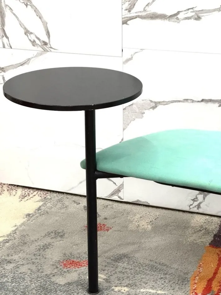 Pamono Vintage Bench in Metal, 1980 Discount