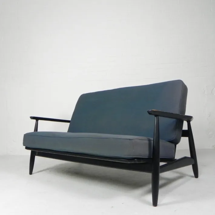 Pamono Vintage Bench in the style of Viko Baumritter, 1960s Best