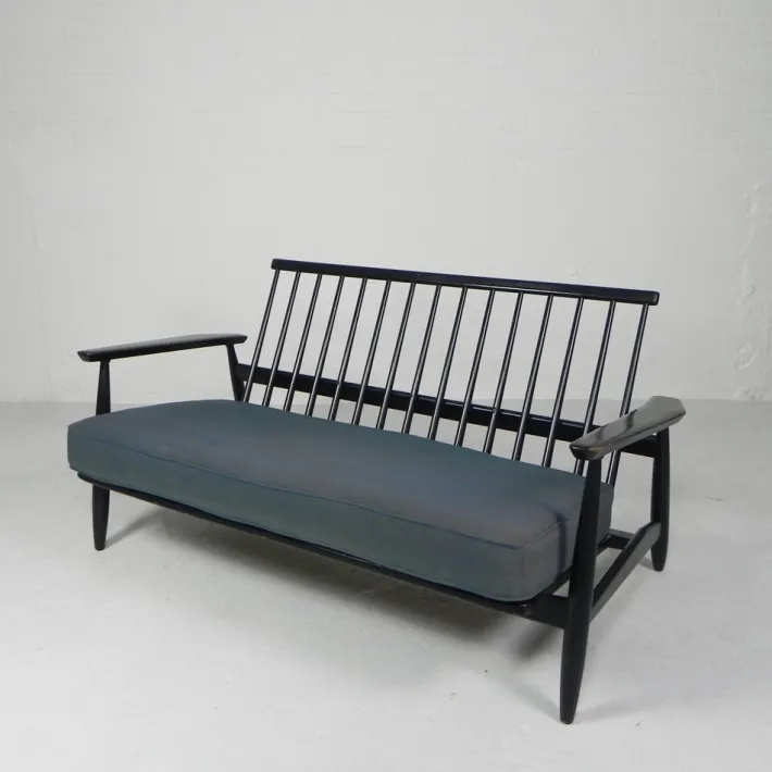 Pamono Vintage Bench in the style of Viko Baumritter, 1960s Best