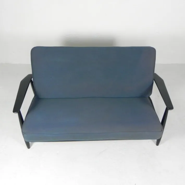 Pamono Vintage Bench in the style of Viko Baumritter, 1960s Best
