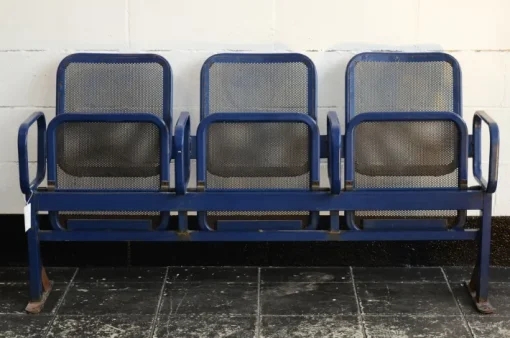 Pamono Vintage Bench with Folding Seats Outlet