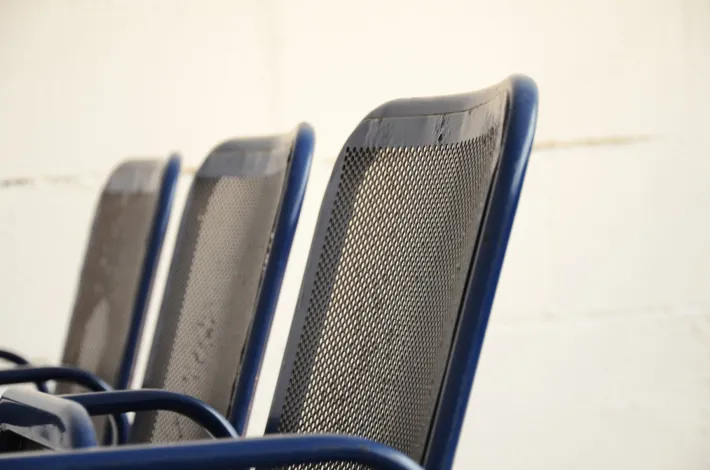 Pamono Vintage Bench with Folding Seats Outlet