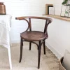 Pamono Vintage Bentwood Chair with Armrests, Mazowia Noworadomsk Discount