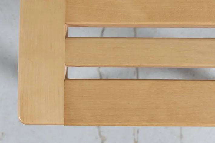 Pamono Vintage Birch Bench Model 153a by Alvar Alto for Artek, Finland, 1980s New