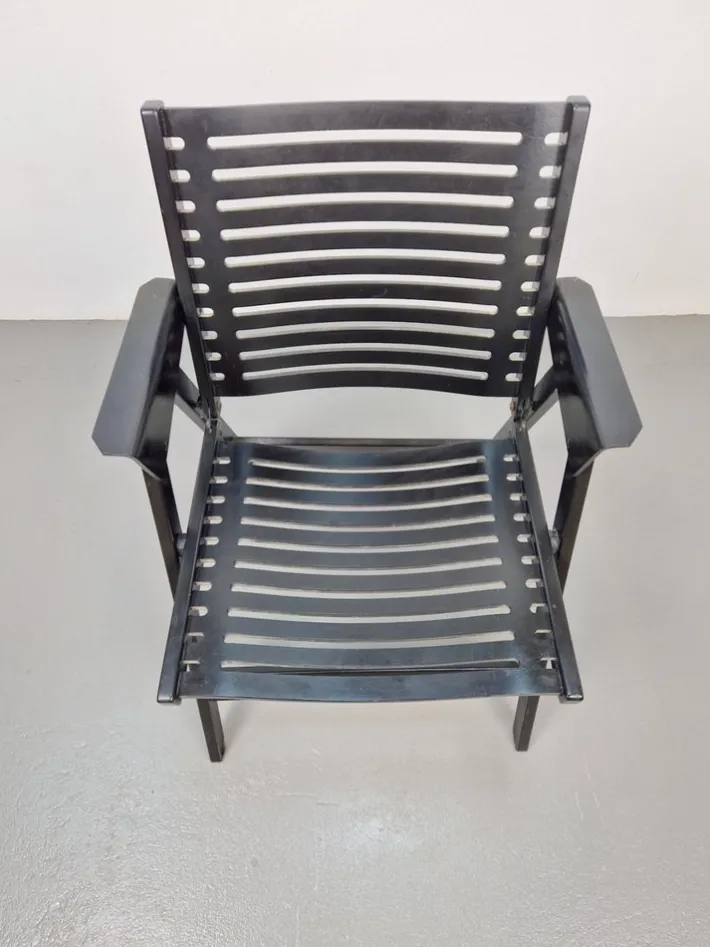 Pamono Vintage Black Garden Chair by Niko Kralj for Rex, 1960s Outlet