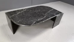 Pamono Vintage Black Marble Coffee Table from Roche Bobois, 1970s Online