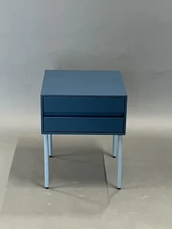 Pamono Vintage Blue Bedside Table Outlet