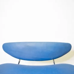 Pamono Vintage Blue Bench, 1960s Best