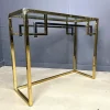Pamono Vintage Brass and Chrome Console, 1970s Clearance