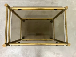 Pamono Vintage Brass Serving Trolley, 1970s Best