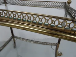 Pamono Vintage Brass Trolley, 1960s Sale