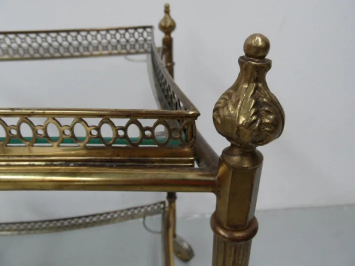 Pamono Vintage Brass Trolley, 1960s Sale