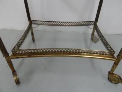 Pamono Vintage Brass Trolley, 1960s Sale