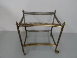 Pamono Vintage Brass Trolley, 1960s Sale