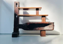 Pamono Vintage Brazilian Folk Art Handmade Wall Cabinet in Cumaru Wood, 1960s Clearance