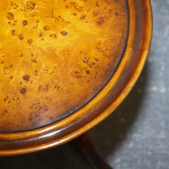 Pamono Vintage Brights of Nettlebed Burr Walnut Side Table Sale