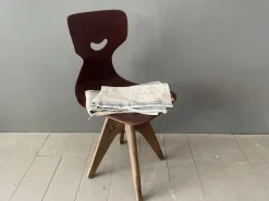 Pamono Vintage Brown High Children's Chair, 1950s Outlet