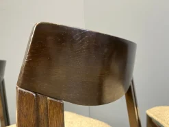 Pamono Vintage Brutalist Dining Chairs, 1970s, Set of 5 Outlet