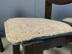 Pamono Vintage Brutalist Dining Chairs, 1970s, Set of 5 Outlet