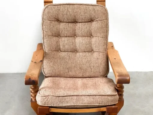 Pamono Vintage Brutalist Rocking Chair Discount