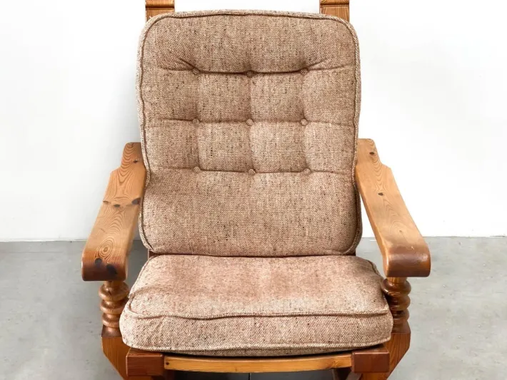 Pamono Vintage Brutalist Rocking Chair Discount