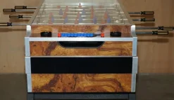 Pamono Vintage Burr Walnut Garlando Champion F2 Football / Foosball Table Order