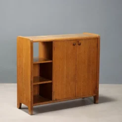 Pamono Vintage Cabinet in Oak Veneer, Italy, 1950s-1960s Outlet