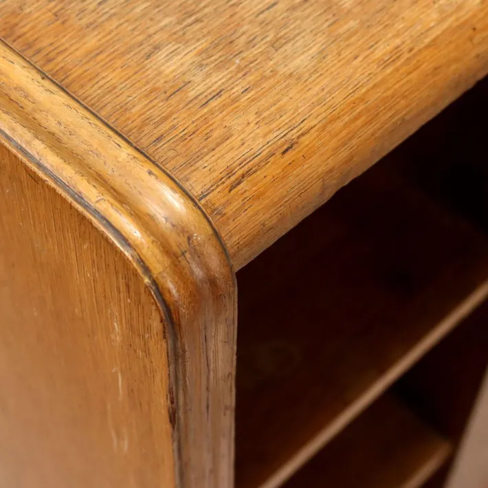 Pamono Vintage Cabinet in Oak Veneer, Italy, 1950s-1960s Outlet